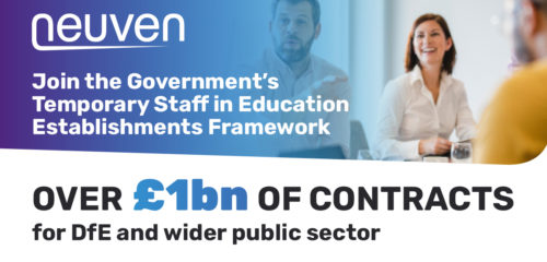 ACT NOW - Closing on 18th March! Join the UK Government’s Supply Teachers and Temporary Staff Framework! £1 Billion to be spent.