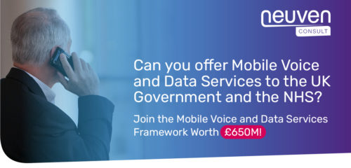 Opening imminently – £650m Mobile Voice and Data Services UK Government Framework!