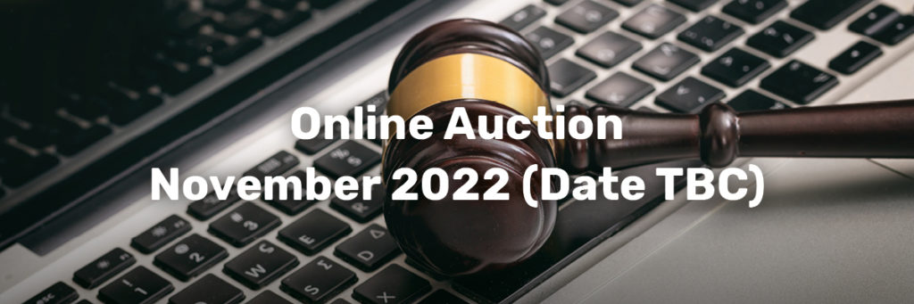 Online Auction November 2022 banner