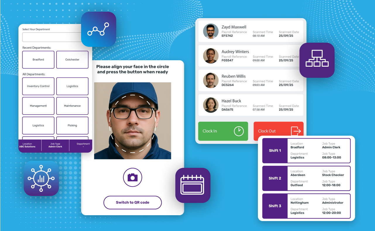Venta - Neuven's time and attendance software for temporary staff